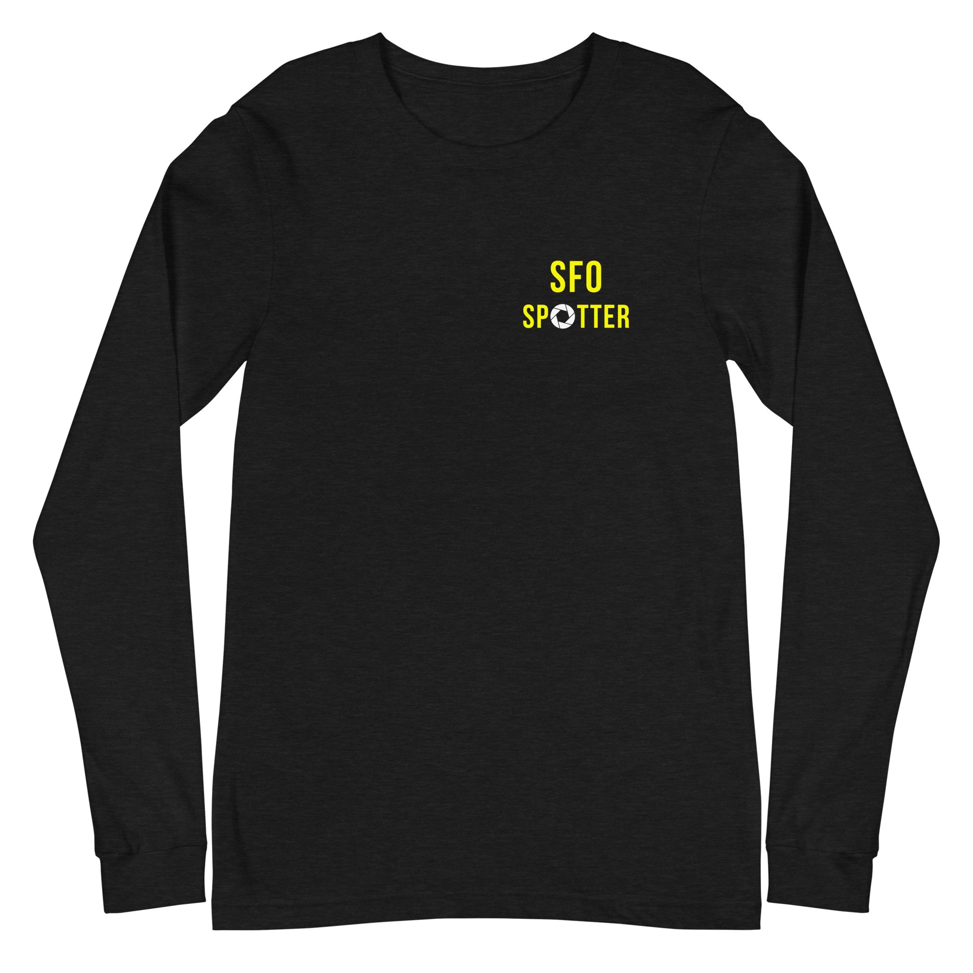 SFO Airplane Spotting Adult Unisex Long-Sleeve T-shirt