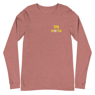 TPA Airplane Spotting Adult Unisex Long-Sleeve T-shirt